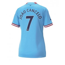 Damen Fußballbekleidung Manchester City Joao Cancelo #7 Heimtrikot 2022-23 Kurzarm